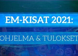 Huuhkajat EM-kisat 2021 otteluohjelma tulokset