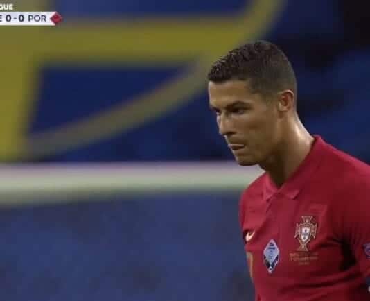 Cristiano Ronaldo vapaapotku portugali Portugalin ruotsi nations league unl