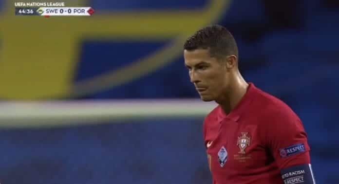 Cristiano Ronaldo vapaapotku portugali ruotsi nations league unl