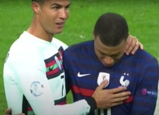 Kylian Mbappé ja Cristiano Ronaldo