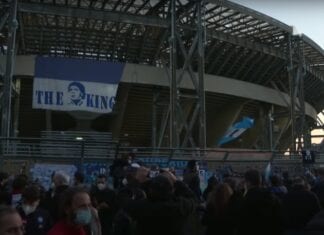 Napoli nimesi stadioninsa Diego Maradonan mukaan