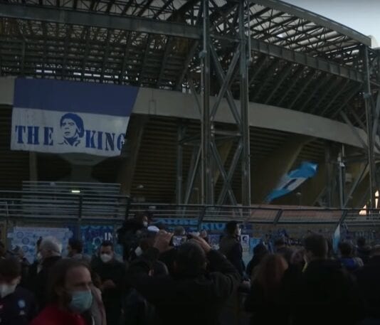 Napoli nimesi stadioninsa Diego Maradonan mukaan