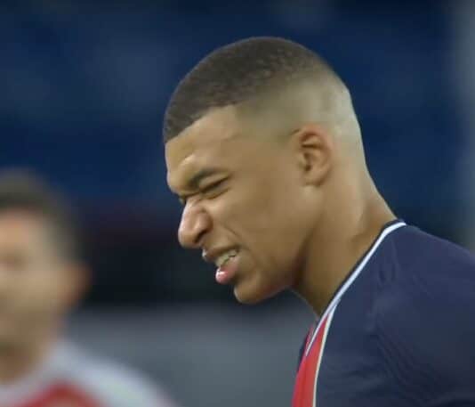 PSG Kylian Mbappe