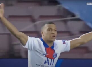 PSG voitti Barcelonan Kylian Mbappe kolme maalia