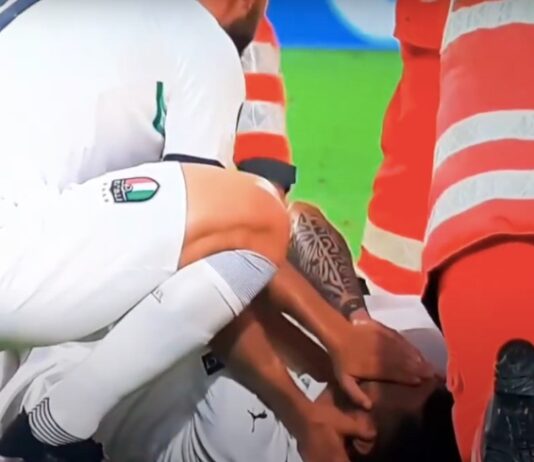 Leonardo Spinazzola kisat ohi akillesjänne repesi